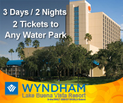 Orlando Water Park Vacation Packages at Wyndham Garden Lake Buena Vista Resort